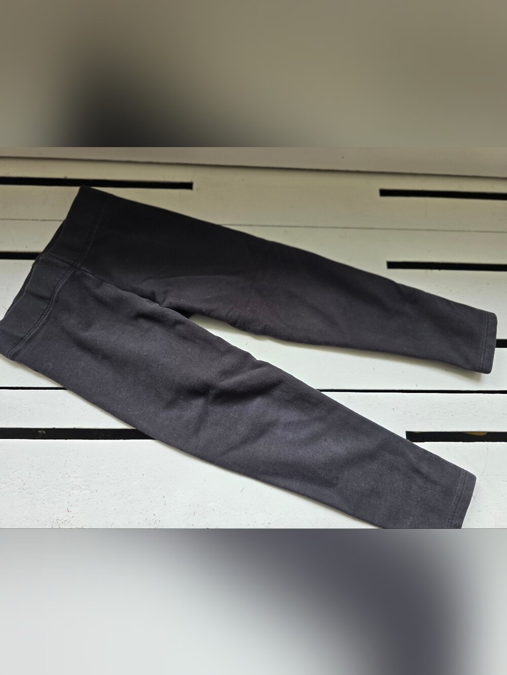 Boden Black Girls' Stretch Leggings
